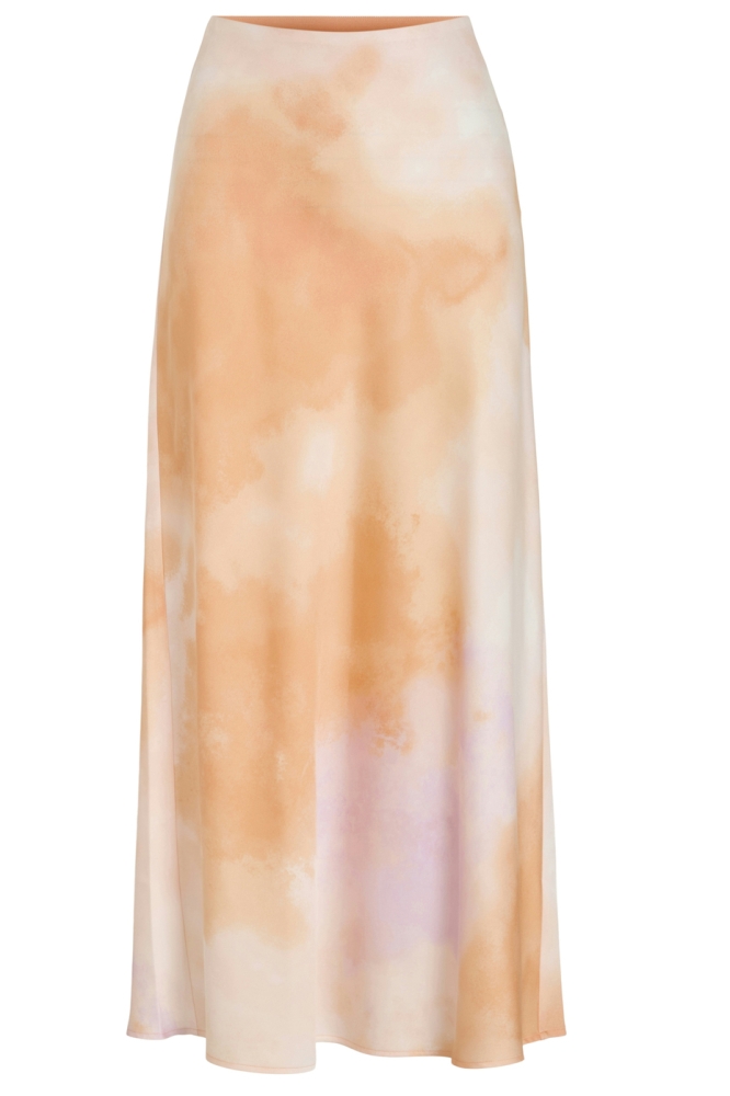 VIELLETTE HW MIDI SKIRT - NOOS 14084182 CADMIUM ORANGE
